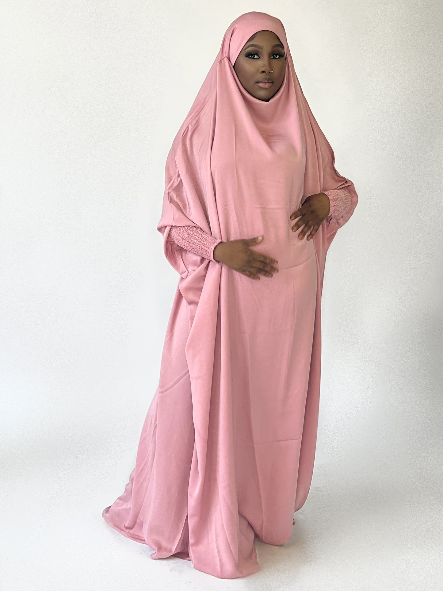 1 Piece Jilbab- Pink